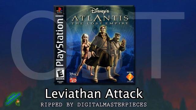 Disney's Atlantis: The Lost Empire (PS1) Soundtrack - Leviathan Attack (Gamerip) смотреть онлайн