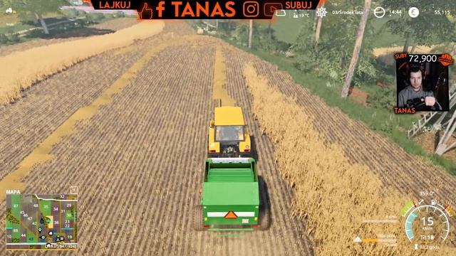 Ściąganie Kombajnu?!? Żniwa z Sąsiadami & Prasowanie, zbieranie Bel ☆ "Koledzy zza Miedzy'"#5?MST ? смотреть онлайн