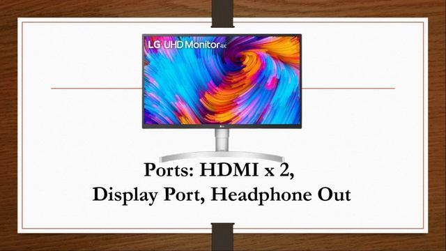 LG 27 inch 4K UHD 3840 x 2160 HDR 10 Monitor смотреть онлайн