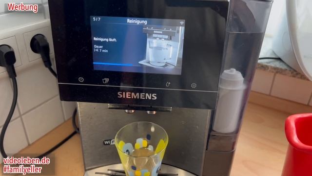 Siemens EQ 700 integral - Reinigungsprogramm смотреть онлайн