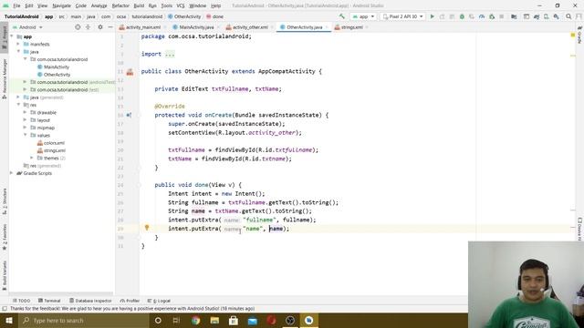Pengembangan Aplikasi Mobile - Tutorial StartActivityForResult смотреть онлайн