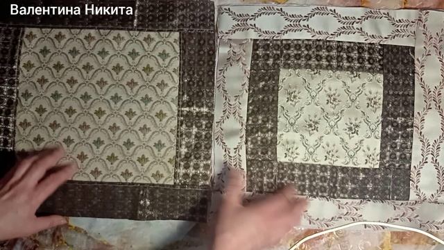 ИЗ ОСТАТКОВ ТКАНИ декоративная ПОДУШКА