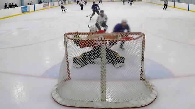 Where Should A Goalie Stand In Net | GoPro Hockey Goalie [HD] - GAME 13 смотреть онлайн