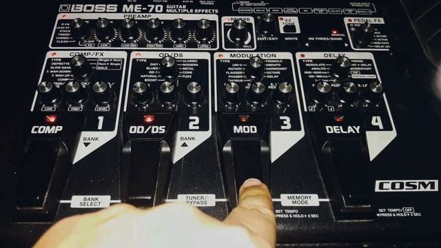 Tono Worship para BOSS ME 70 - Ambiente para Guitarra Electrica смотреть онлайн