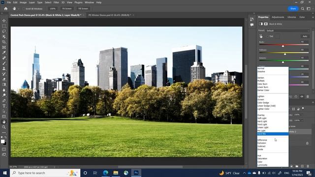 Summer to Winter in 10 minutes for Architecture Renderings - How to make it snow in Photoshop смотреть онлайн