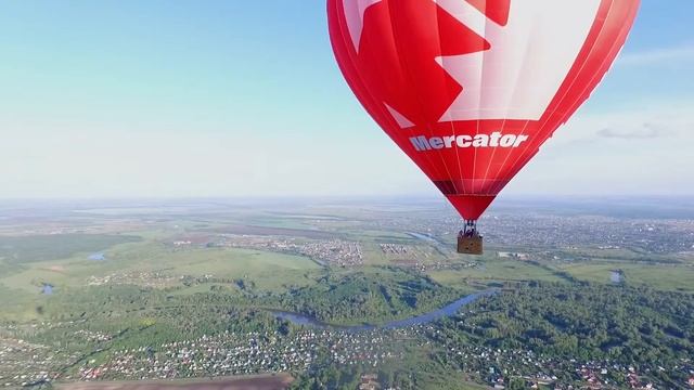 Шарики в небе. Воздухоплаватели пос Усть Кинельский