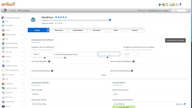 Come installare un'applicazione con Softaculous - Guida смотреть онлайн