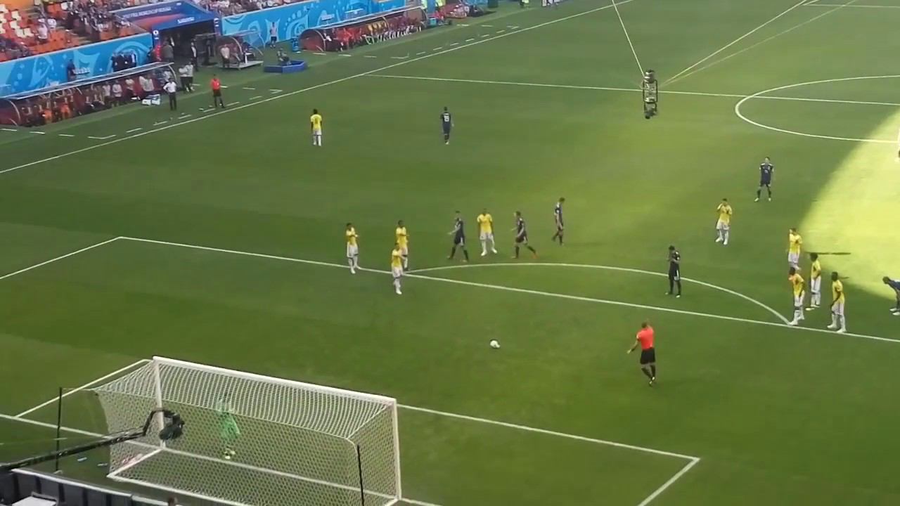 ЧМ 2018. Пенальти в ворота Колумбии. 0-1 повела Япония.