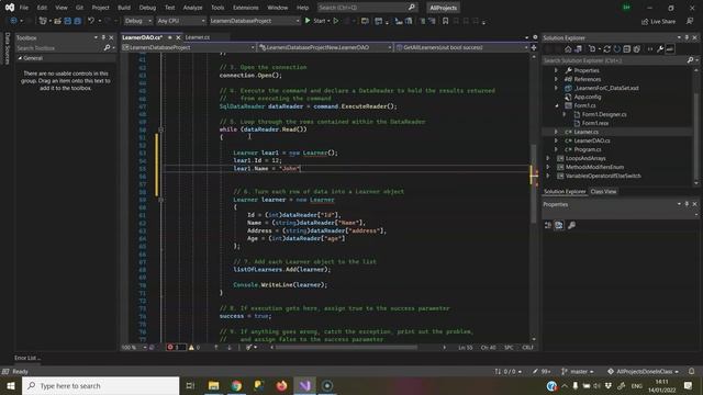 C# Error: "there is no argument given that corresponds to the required formal parameter" смотреть онлайн