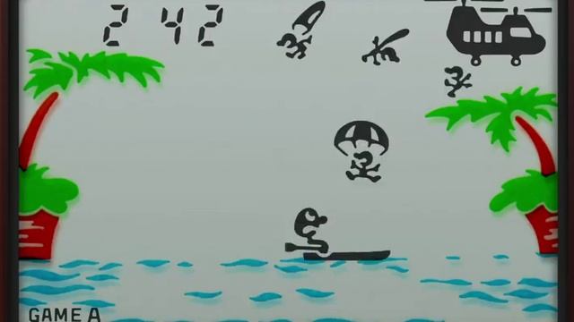Game & Watch: Parachute (1981 Nintendo) смотреть онлайн