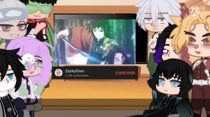 Hashira's React to Giyuu Tomioka//1/9//DEMON SLAYER//A little bit of spoilers
