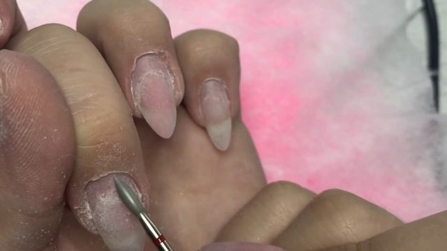 УКРЕПЛЕНИЕ БАЗОЙ / как сделать маникюр и покрытие себе / новые гель лаки / странный формат смотреть онлайн