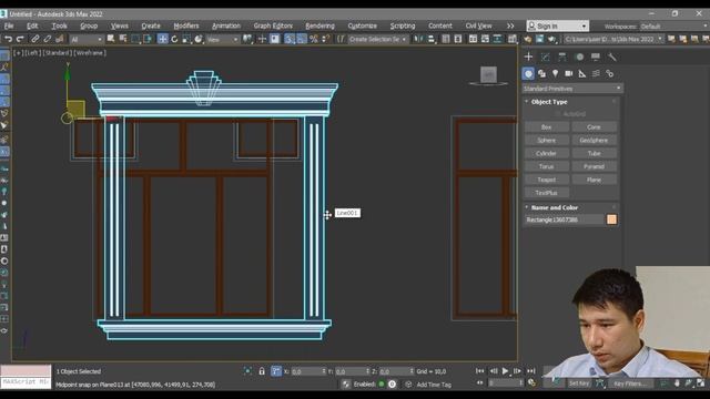 7-Dars 3D Maxda Tiagalarni Joylash #3DMax #AutoCad #autocad3dmax #planlar #chizmalari #uylar