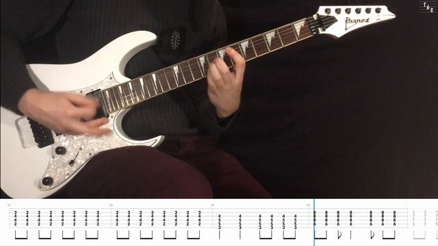 Misfits - Hybrid Moments | Guitar Tabs Tutorial смотреть онлайн