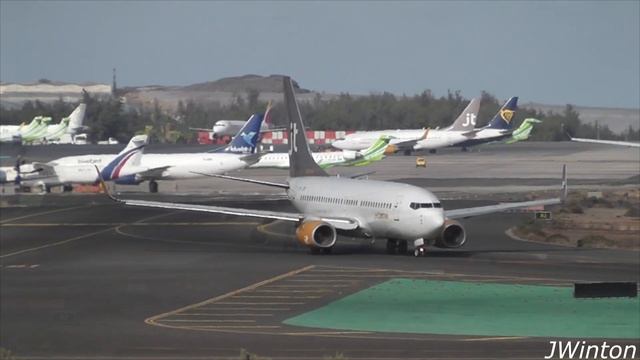 Planespotting Gran Canaria Las Palmas Airport December 2019 смотреть онлайн