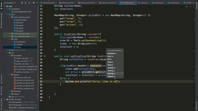 Learn Android - Phase 5: Java & Kotlin basics: Food order app смотреть онлайн