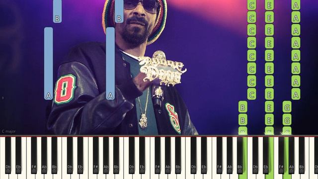Still D.R.E. - Dr. Dre ft Snoop Dogg Very EASY Piano Tutorial смотреть онлайн