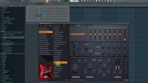 Tes Guitar sound on the Flex plugin Fl studio 20