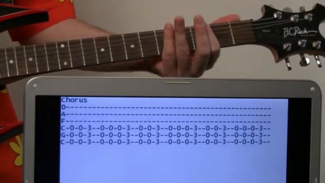 Static X Push It Guitar Chords Lesson & Tab Tutorial with Tuning смотреть онлайн