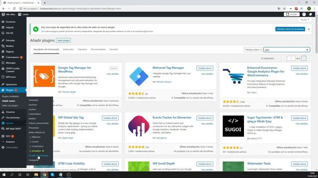 Google Tag Manager WORDPRESS 2020 ❗️❗️- Analiza TU WEB ? [FUNCIONA] смотреть онлайн
