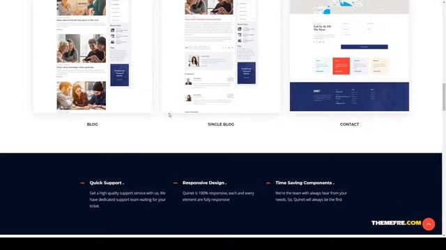 Quinet - Business Consulting WordPress Theme finance company Itou смотреть онлайн