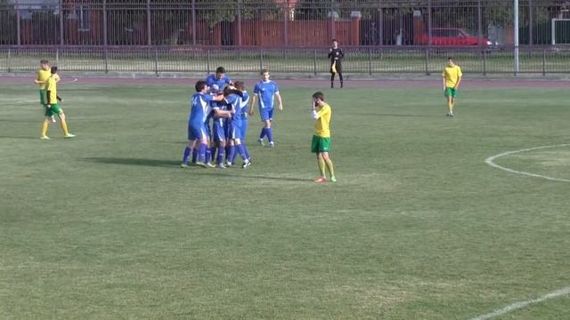 Гол Сергея Ковригина в ворота "Урожая" п. Тульский. смотреть онлайн