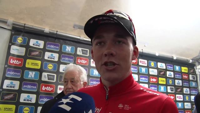 Mads Pedersen - Post race interview - Tour of Flanders / Ronde van Vlaanderen 2018 смотреть онлайн