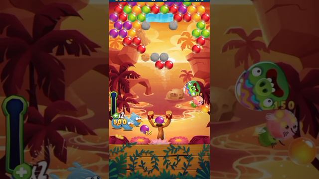 Angry Bird Pop Bubble Shooter Hard Level / MamaJackielyn Rosco vlogs смотреть онлайн