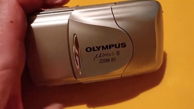 Пленочный фотоаппарат "мыльница" Olympus μ (mju:) II Zoom 80. Лот 04216М смотреть онлайн
