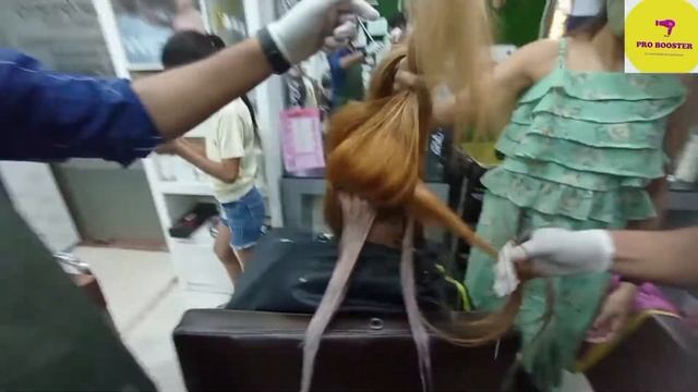 Loreal majirel copper blonde 8.34 hair colour!! Loreal professional colour tutorial #youtube #viral смотреть онлайн