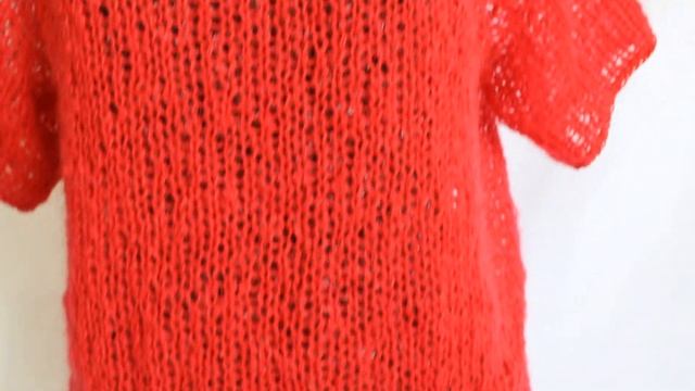 Вязаный свитер паутинка из кид-мохера смотреть онлайн