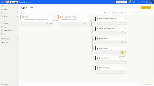 How to publish and share reports from Garage Hive's Power BI App смотреть онлайн