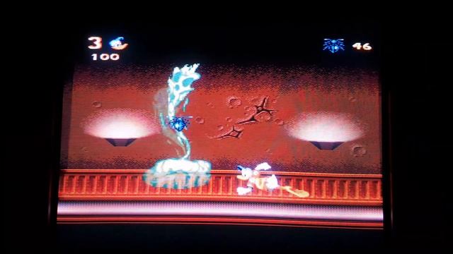 Maui Mallard starring Donald Duck (SNES) on CRT TV via SCART RGB смотреть онлайн