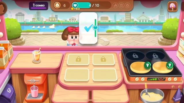 [Gameplay] Line Chef：Pancakes 4-1 смотреть онлайн