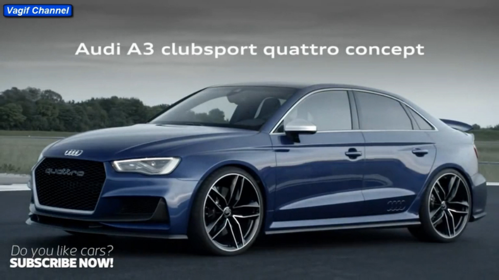 Audi A3 clubsport quattro concept Vagif Channel смотреть онлайн