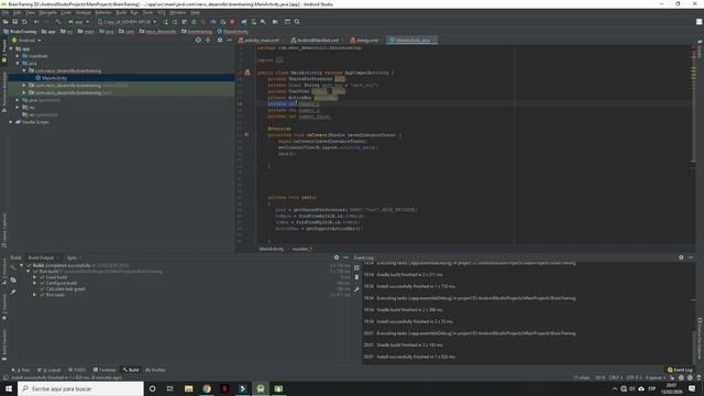 Разработка Android приложений/Урок 15/Тренажер Мозга смотреть онлайн
