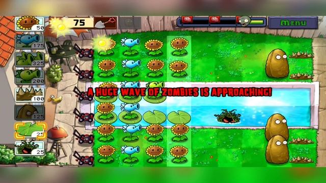 Plants vs Zombies (Pool) Levels 8 to 10 смотреть онлайн