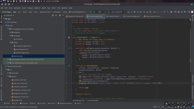 02 Diseñando la APP - Crear Carrito de Compras en Android y PHP Laravel смотреть онлайн