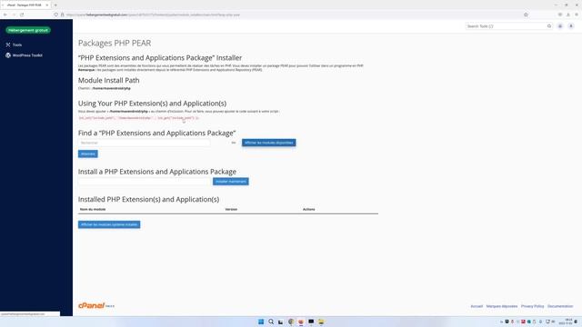Installer plus de 500 modules PHP PEAR en 1 clic avec CPanel смотреть онлайн