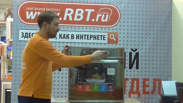 Видеообзор духового шкафа LERAN EO 6586 MG со специалистом от RBT.ru смотреть онлайн