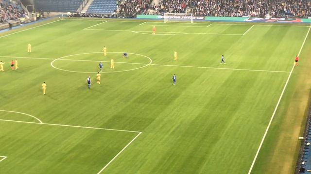 Watching Football match in Stadium |First time смотреть онлайн