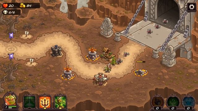 Kingdom Rush Vengeance - Dwarven Gate - Gameplay Walkthrough Part 1 (iOS Android) смотреть онлайн