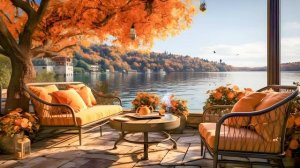 Расслабляющая осенняя джазовая музыка в уютном кафе ☕ Сладкий осенний джаз успокоит ваш разум