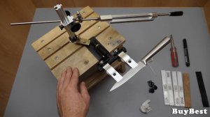 Заточка ножа на Sy tools K09 | Diy: Точная настройка угла заточки для Sytools K09 с Алиэкспресс.