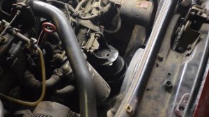 Вибрация по кузову на холостых оборотах VW Passat B3 1.9D | Замена опор двигателя 1Y