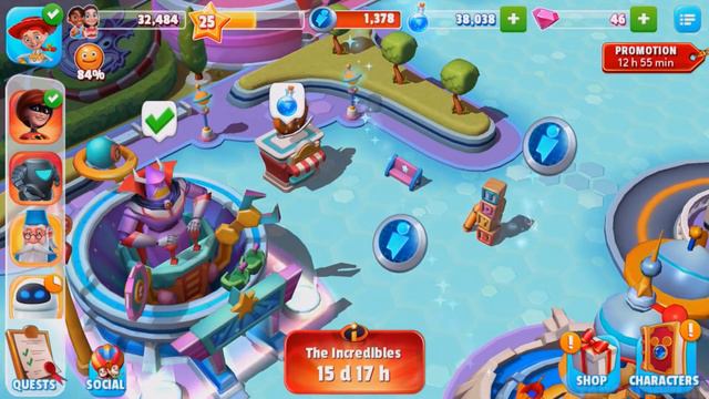 Disney Magic Kingdoms - Gameplay Walkthrough Part 60 - Level 25, Eve (iOS, Android) смотреть онлайн