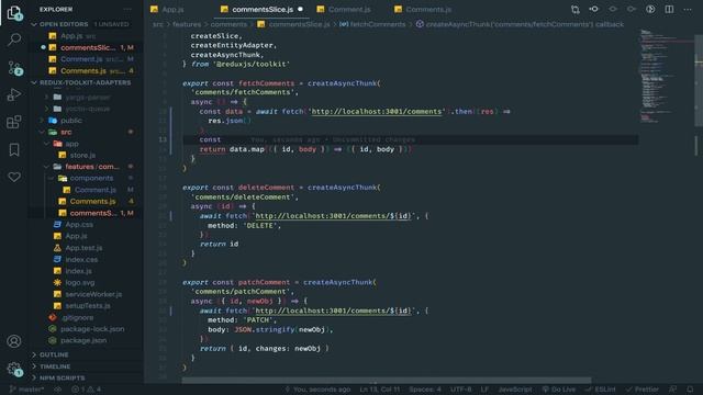 05 - Combining multiple createEntityAdapter generated state into the same slice - redux toolkit смотреть онлайн