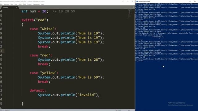 Switch case and ternary operator Part 6 смотреть онлайн
