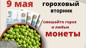 9 мая  Горохов день. Сварите в этот день волшебную кашу.