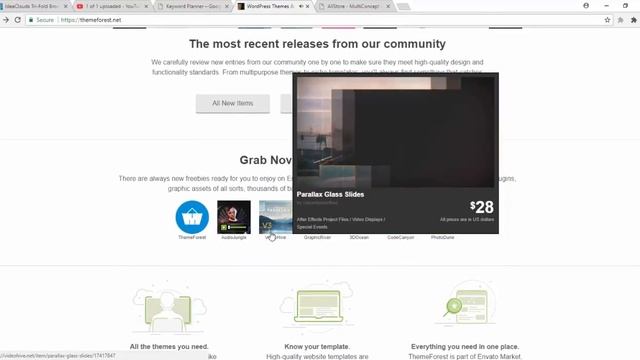 free download themeforest product every month 6 items , theme, video, graphic the month смотреть онлайн
